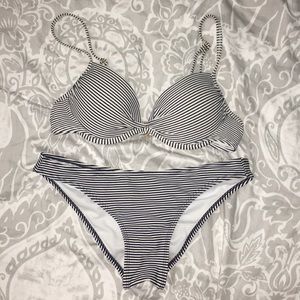 Cute Striped Bikini
